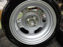 復刻版　エンケイ　オールセブンティーン　15インチ　5.5J　IS45　PCD100-4H★ヨコハマ　165/55R15　山しっかり★ローダウン軽自動車に_画像8