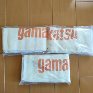 【送料無料】がまかつ タオル 手ぬぐい 3枚セット Gamakatsu