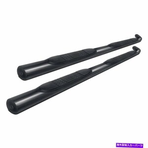 Nerf Bar 日産ムラーノ03-07ヴァンガードオフロードVGSSB-0220BK 3 ブラックラウンドサイドステップ For Nissan Murano 03-07 Vanguard O