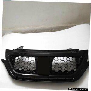 2012年2013年2014年に適合ホンダCRVCR-Vフロントグリルアラウンドトリムブラック Fits for 2012 2013 2014 For Honda CRV CR-V Front Gril