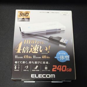 ESD-EC0240GWH ［ESD-ECシリーズ 240GB ホワイト］ SSD ハードディスク ELECOM