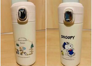 保温・保冷ステンレスボトル 大人気キャラクター　SNOOPY お得2点セット　 スヌーピー ステンレスボトル スヌーピー 水筒