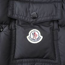 1円〜 モンクレール MONCLER 3-YL133　 胸ロゴ　 ダウンジャケット メンズ ブラック 00_画像5