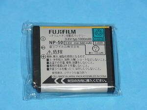 FUJI FILM 未使用品 純正バッテリー NP-50 一個 管理448 互換 D-LI68、D-LI122 KLIC-7004 NP-50A