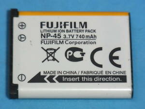 FUJI FILM 未使用品 純正バッテリー NP-45 １個 管理485