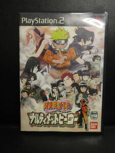 《ゲーム》ソフト 「PS2：NARUTO -ナルト- ナルティメットヒーロー」 動作未確認 Play Station2：プレステ2 レトロゲームソフト