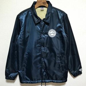 [即決古着]東京ヤクルトスワローズ/2020 CREW コーチジャケット/FC入会特典/裏ボア/ネイビー/Majestic(マジェスティック)製/Mサイズ