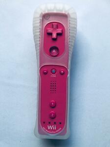 Wii リモコン モーションプラス　ピンク　シリコンカバー RVL-036 Nintendo Remote Plus Motion Controllers Pink Silicone Cover