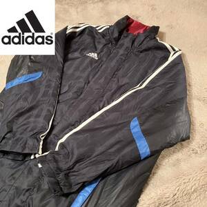 【配色抜群】アディダス adidas ベンチコート クライマプルーフ