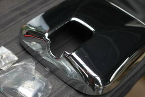 #2479 Mitsubishi Fuso Fighter original plating parts side under mirror cover new goods unused goods box less .# deco truck 