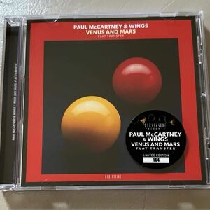 PAUL McCARTNEY & WINGS Venus & Mars Flat Transfer 