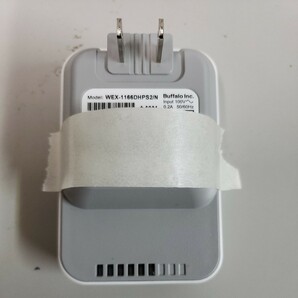 601y1515★バッファロー WiFi 無線LAN 中継機 Wi-Fi 5 11ac 866 + 300 Mbps ハイパワー コンセント直挿し コンパクトWEX-1166DHPS2/Nの画像5