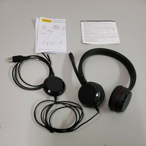 601y3109★Jabra EVOLVE 20 MS SE 有線 ステレオ ヘッドセット【国内正規品/メーカー2年保証付き】ノイズキャンセリングマイク搭載