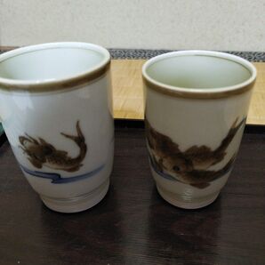 ペア湯呑み