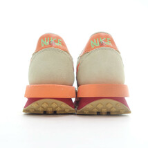 【特別価格】NIKE CLOT SACAI LD WAFFLE ORANGE BLAZE スニーカー ベージュ×オレンジ メンズ25.5cm_画像3