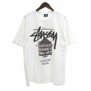 STUSSY DOVER STREET MARKET ワールドツアー Tシャツ ホワイト メンズL