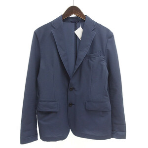 【特別価格】JUN HASHIMOTO 19SS SOFT 2B JACKET シアサッカー テーラード ジャケット ネイビー メンズ2