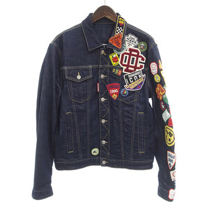 【特別価格】DSQUARED2 22SS Dan Jean Jacket ワッペンデニムジャケット インディゴ メンズ48