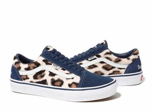 Supreme Vans Leopard Old Skool "Navy" 28.5cm SUP-VANS-23FW-OS-NV