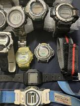 20th ガルフマスター　G-SHOCK CASIO イルカクジラ　pro trek ソーラー　電波　まとめ売り　ジャンク　ジャンクまとめ売り　腕時計 _画像5