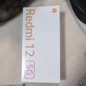 新品未開封　Xiaomi Redmi Note12 5g 8GB RAM 256GB　ポーラーシルバー