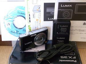 ◆◆ パナソニック Panasonic コンパクトデジタルカメラ LUMIX ＤＭＣーＦＸ３５ + 付属品 ◆◆