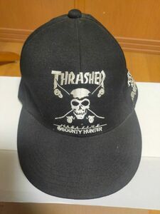 バウンティハンター×スラッシャー　　コラボキャップ　BOUNTHUNTER×THRASHER　未使用品