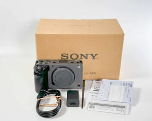 sony FX30 ILME-FX30B (ハンドル無しモデル）中古美品