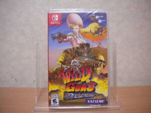 ◆SWニンテンドースイッチ Wild Guns reloaded/ケース説明書付き/新品未開封【同梱可】 北米版正規品 ワイルドガンズリローデッド NATSUME