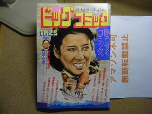 ビッグコミック 1983/11/25 S58　表紙絵-十朱幸代/はやせ淳-ラストデート/化粧師/カムイ外伝/寄席芸人伝/ゴルゴ13　＜無断転載禁止＞