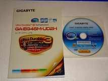 GIGABYTE LGA775用マザーボード GA-EG45M-UD2H (rev. 1.0) Intel G45 m-ATX　中古動作品_画像8