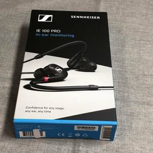 Sennheiser ゼンハイザー IE 100 PRO BLACK プロ用モニタリングイヤホン 黒 508940 カナル型 有線イヤホン