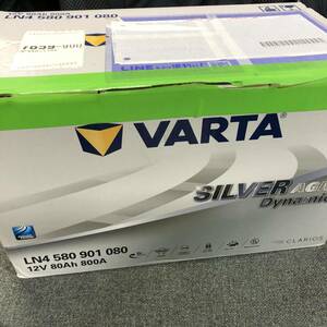 現状品　VARTA Silver Dynamic AGM 輸入車用バッテリー LN4 (580 901 080)
