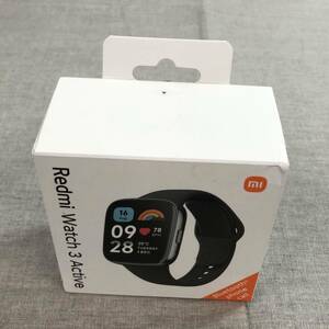 Xiaomi シャオミ スマートウォッチ Redmi Watch 3 Active ブラック M2235W1