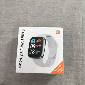 ジャンク品　Xiaomi シャオミ スマートウォッチ Redmi Watch 3 Active グレー M2235W1