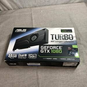 ジャンク品　ASUS NVIDIA GeForce GTX1080搭載ビデオカード メモリ8GB TURBO-GTX1080-8G