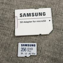 Samsung microSDカード 256GB EVO Plus microSDXC UHS-I U3 A2 V30_画像2