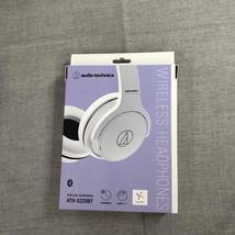 Audio Technica(オーディオテクニカ) ATH-S220BT WH ワイヤレスヘッドホン bluetooth_画像1