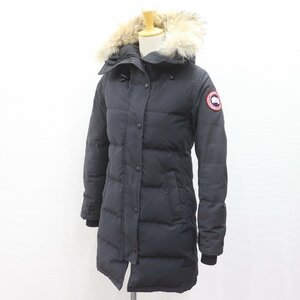 ITFXOGHK4EVP 即決 本物 国内正規品 CANADA GOOSE カナダグース マッケンジー 2302JL ダウンジャケット レディース ネイビー S