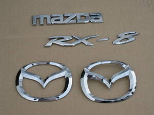 マツダ MAZDA★RX-8 RX8 SE3P 純正前後エンブレムセット 希少