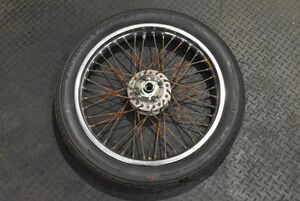 K725 当時物 純正 250SS KH250 フロントホイール 0045 検) 350SS 400SS KH S1 S3 マッハ