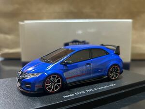 EBBRO 1/43 HONDA CIVIC TYPE R concept 2014 BLUE 45235 エブロ　ホンダ　シビック　タイプR コンセプト　ブルー　