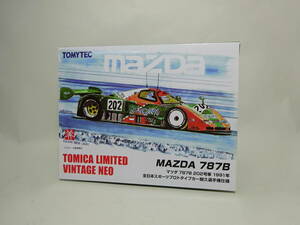 コレクター放出品6★ TOMY TEC MAZDA 787B 202 トミカ S=1/64 TOMICA LIMITED VINTAGE NEO マツダ 