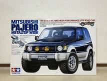 コレクター放出品50 TAMIYA 【 1/10 電動RCカー 三菱パジェロ メタルトップワイド 】_画像1