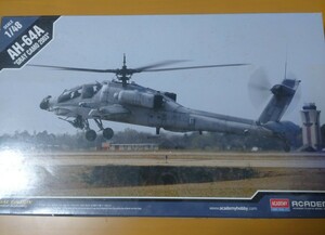 【１円スタート】アカデミー 1/48 AH-64A アパッチ グレーカモフラージュ 2003 （1/48スケール AM12239）