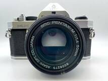 196662-152 1円～ 現状品 PENTAX ペンタックス MX smc PENTAX-M 50mm f/1.4 一眼レフ フィルムカメラ 付属付き_画像2