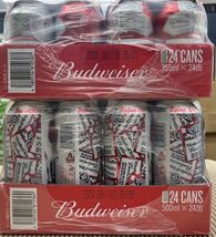 120 O20-81 1円～セット 訳あり バドワイザー Budweiser ビール Alc.5％ 355ml×24缶 500ml×24缶 同梱不可・まとめて取引不可_画像5