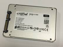 【送料無料】Crucial MX500 500GB 3D NAND SATA 2.5インチ 7mm（9.5mmアダプター付き）内蔵型SSD［CT500MX500SSD1/JP］_画像3