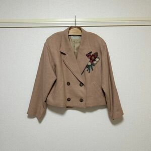 花もめん フラワーデザイン 日本製 ジャケット