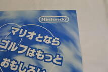 任天堂 マリオゴルフ ファミリーツアー ポスター　GC発売告知/B2サイズ　ゲームキューブ　レア　コレクション_画像5